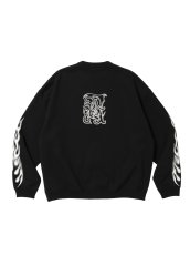 画像2: ANTIDOTE BUYERS CLUB   ASIC Crewneck Sweat Shirt (Reaper) (2)