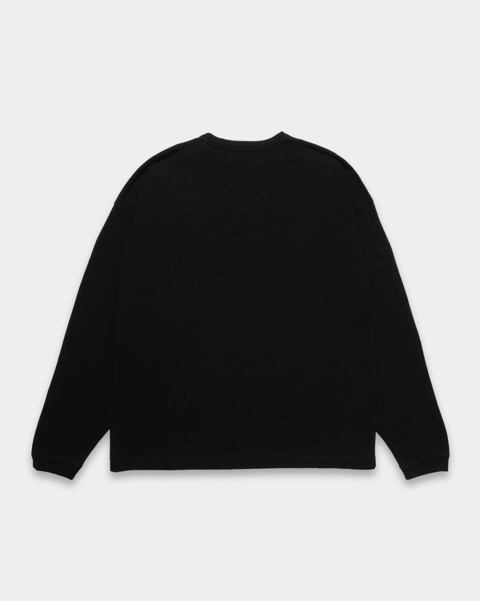 画像2: MINEDENIM  EF.Wool Interlock Crewneck L/S Pullover (2)
