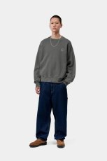 画像5: CARHARTT WIP  Vista Sweat - Black garment dyed (5)