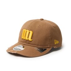 画像1: NEW ERA  RC 9FIFTY Curved Visor Powered by GORO（MIN-NANO） MIN-NANO Damage ブラウン (1)