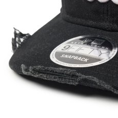 画像9: NEW ERA  RC 9FIFTY Curved Visor Powered by GORO（MIN-NANO） MIN-NANO Damage ブラック (9)