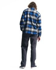 画像8: MINEDENIM  Heavy Cotton Flannel Ombre Work Shirt (8)
