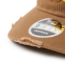 画像9: NEW ERA  RC 9FIFTY Curved Visor Powered by GORO（MIN-NANO） MIN-NANO Damage ブラウン (9)