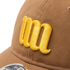 画像8: NEW ERA  RC 9FIFTY Curved Visor Powered by GORO（MIN-NANO） MIN-NANO Damage ブラウン (8)