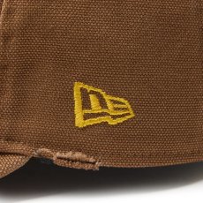 画像12: NEW ERA  RC 9FIFTY Curved Visor Powered by GORO（MIN-NANO） MIN-NANO Damage ブラウン (12)