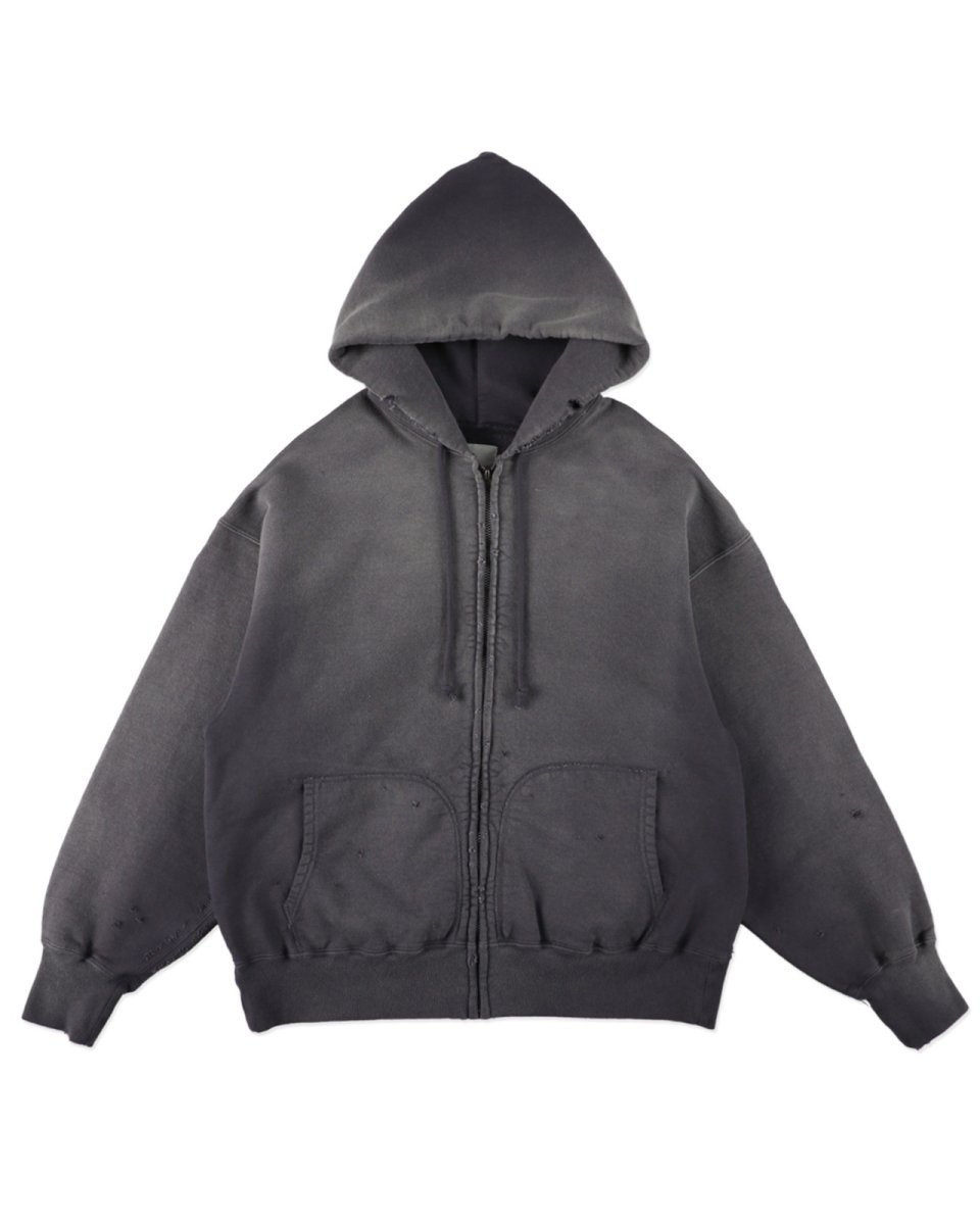 画像1: BOW WOW  WEATHERED ZIP HOODIE (1)
