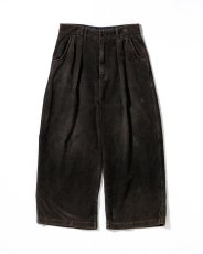 画像1: ANACHRONORM  CORDUROY TUCK WIDE PANTS (1)