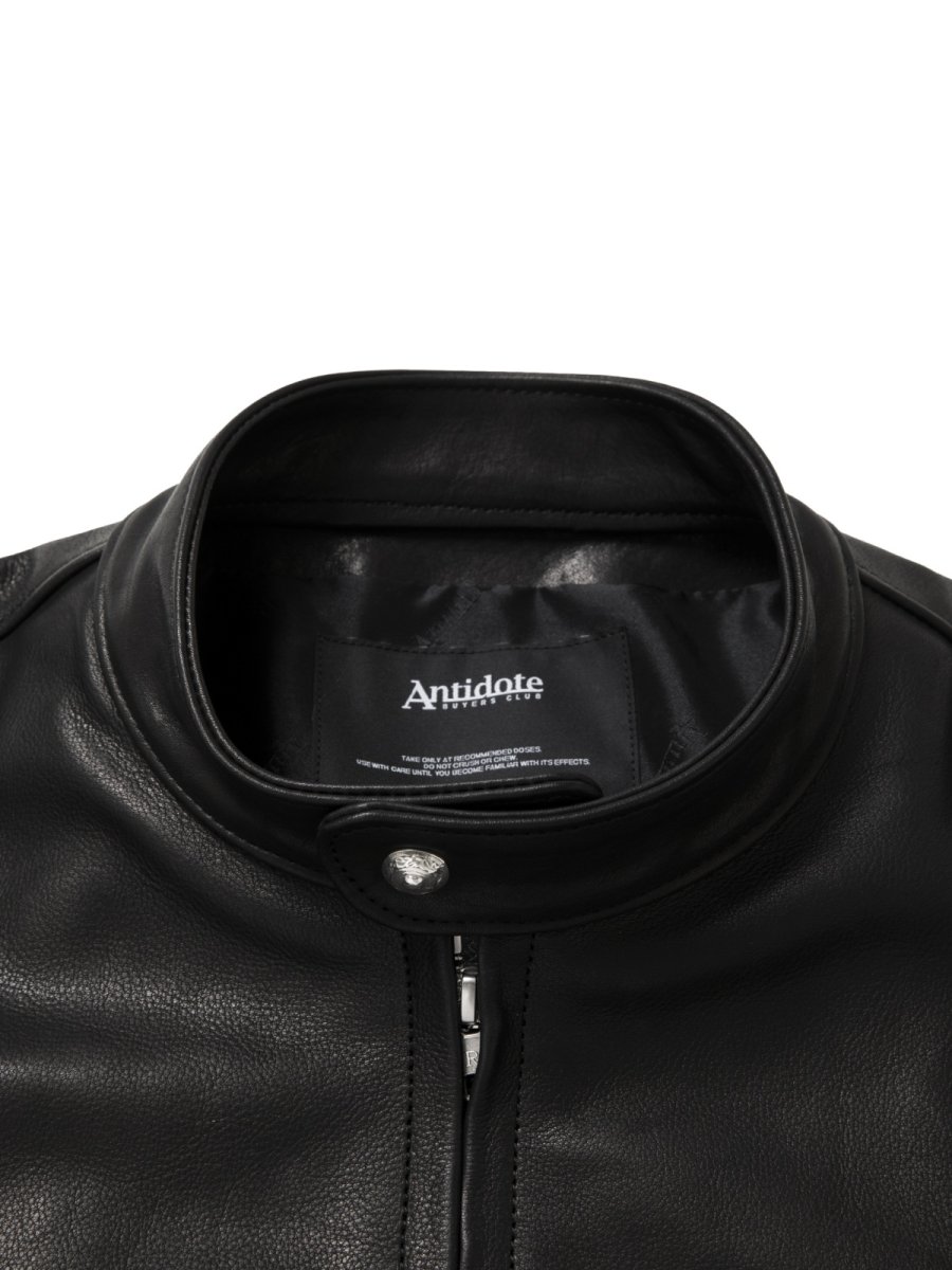 画像3: ANTIDOTE BUYERS CLUB   Leather Single Riders Jacket (3)