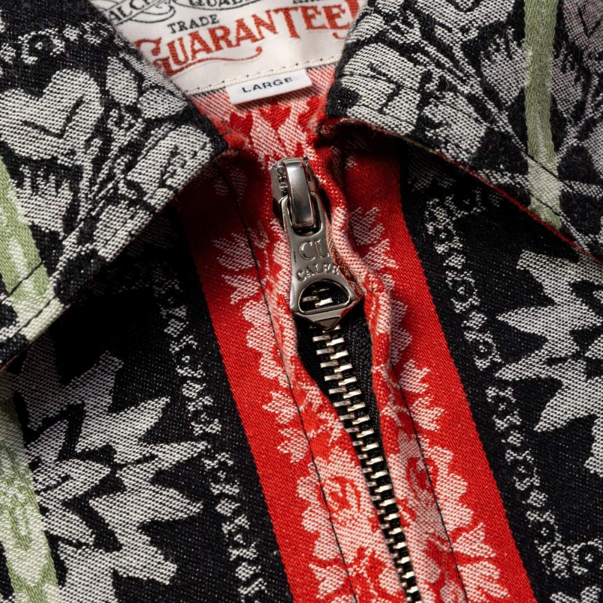 画像6: CALEE  JACQUARD SWINGTOP (6)