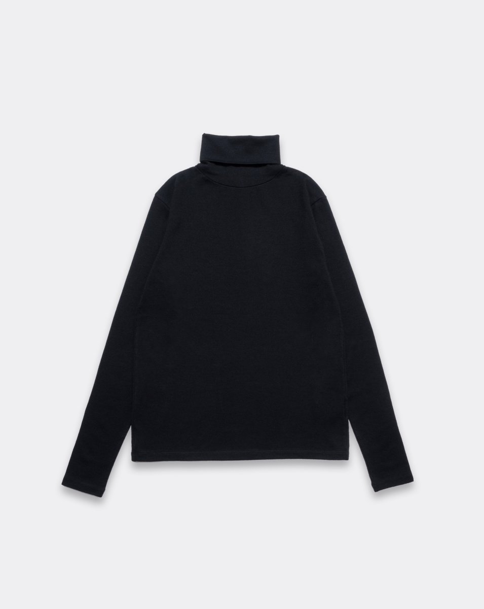 画像1: MINEDENIM  EF.Wool Turtle Neck L/S Pullover (1)