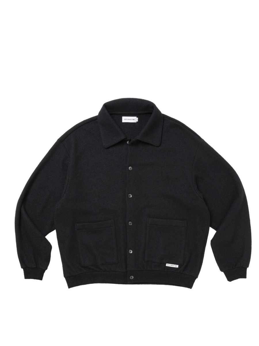 画像1: COOTIE PRODUCTIONS   W/N Boucle Polo Cardigan (1)