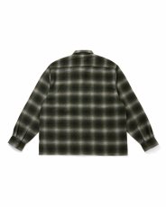 画像6: HideandSeek  Wool Ombre Check L/S Shirt(26aw) (6)