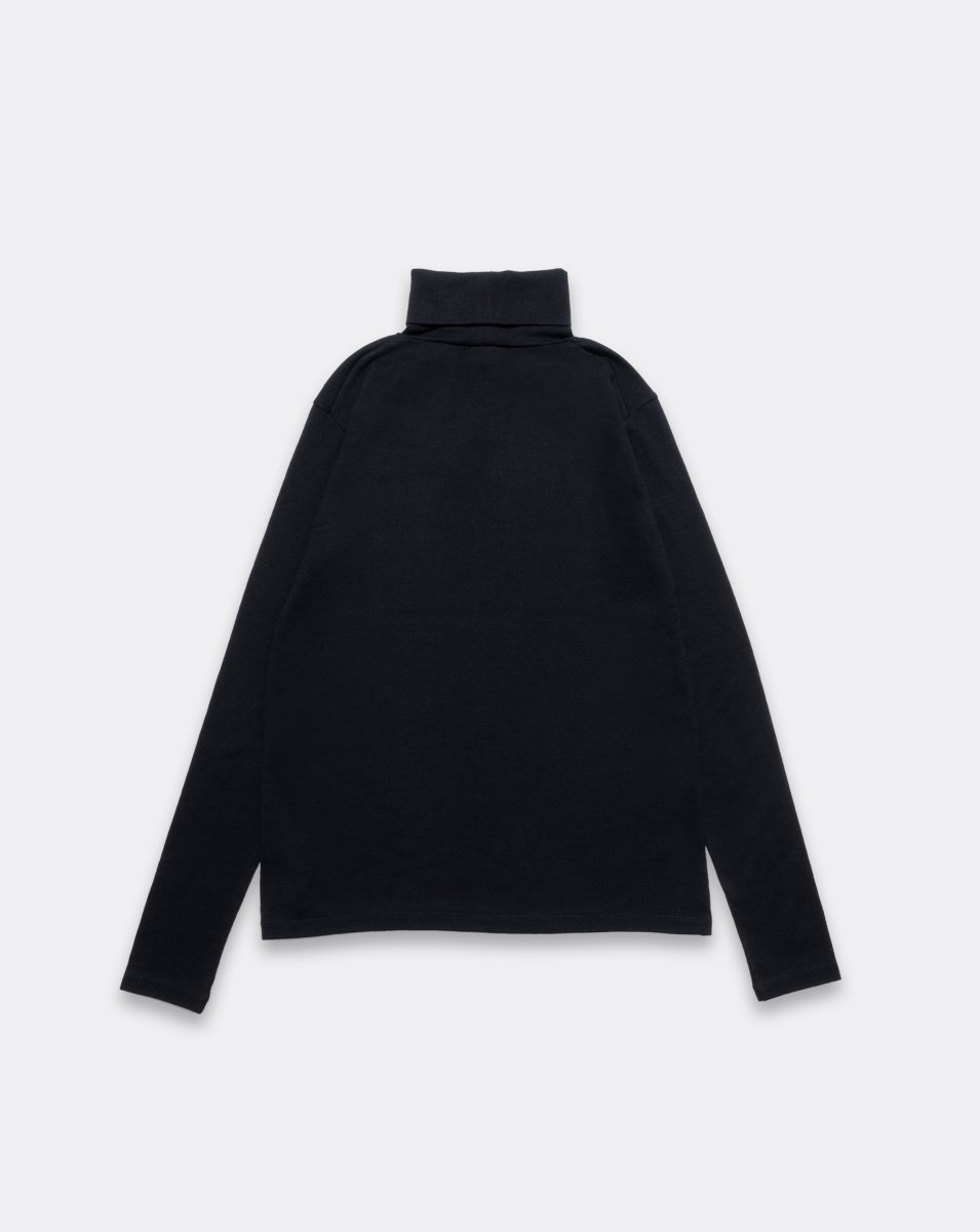 画像2: MINEDENIM  EF.Wool Turtle Neck L/S Pullover (2)
