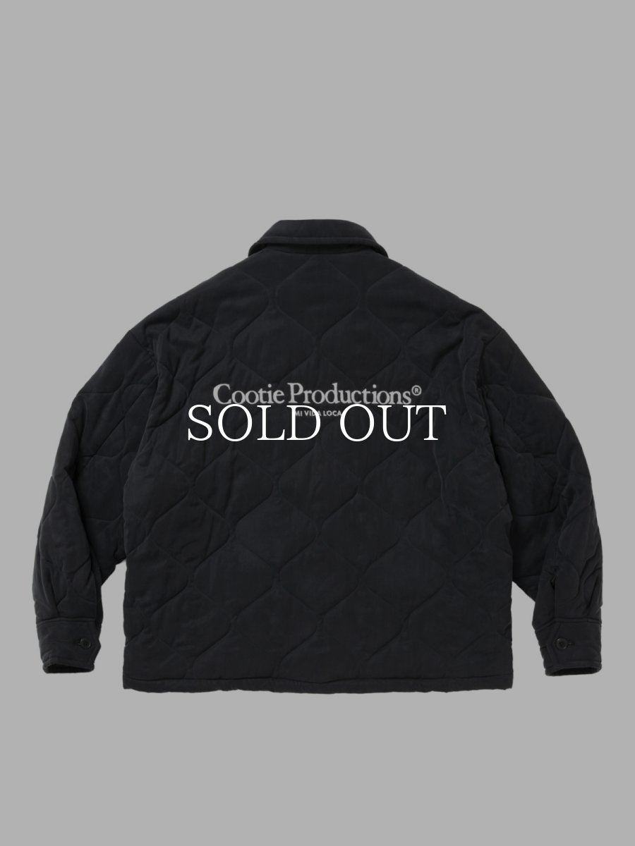 画像2: COOTIE PRODUCTIONS   Cu/Ny Satin Vietnam Liner Jacket (2)