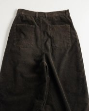 画像9: ANACHRONORM  CORDUROY TUCK WIDE PANTS (9)