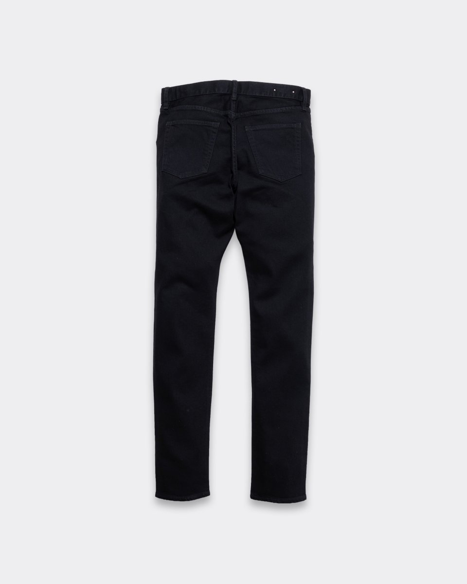 画像2: MINEDENIM  Black STR Denim S.Slim Jeans KST (2)