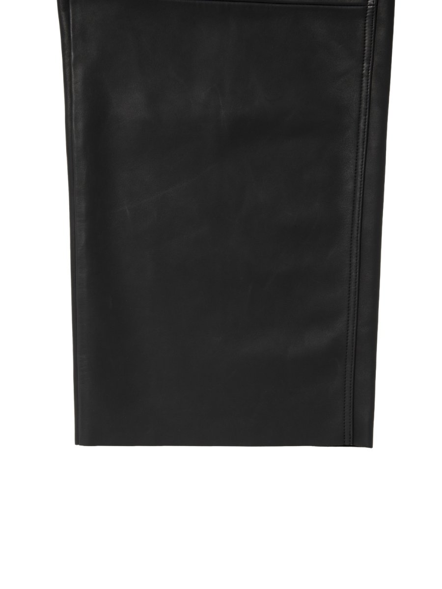 画像5: ANTIDOTE BUYERS CLUB   Sheep Leather Wide Leg Pants (5)