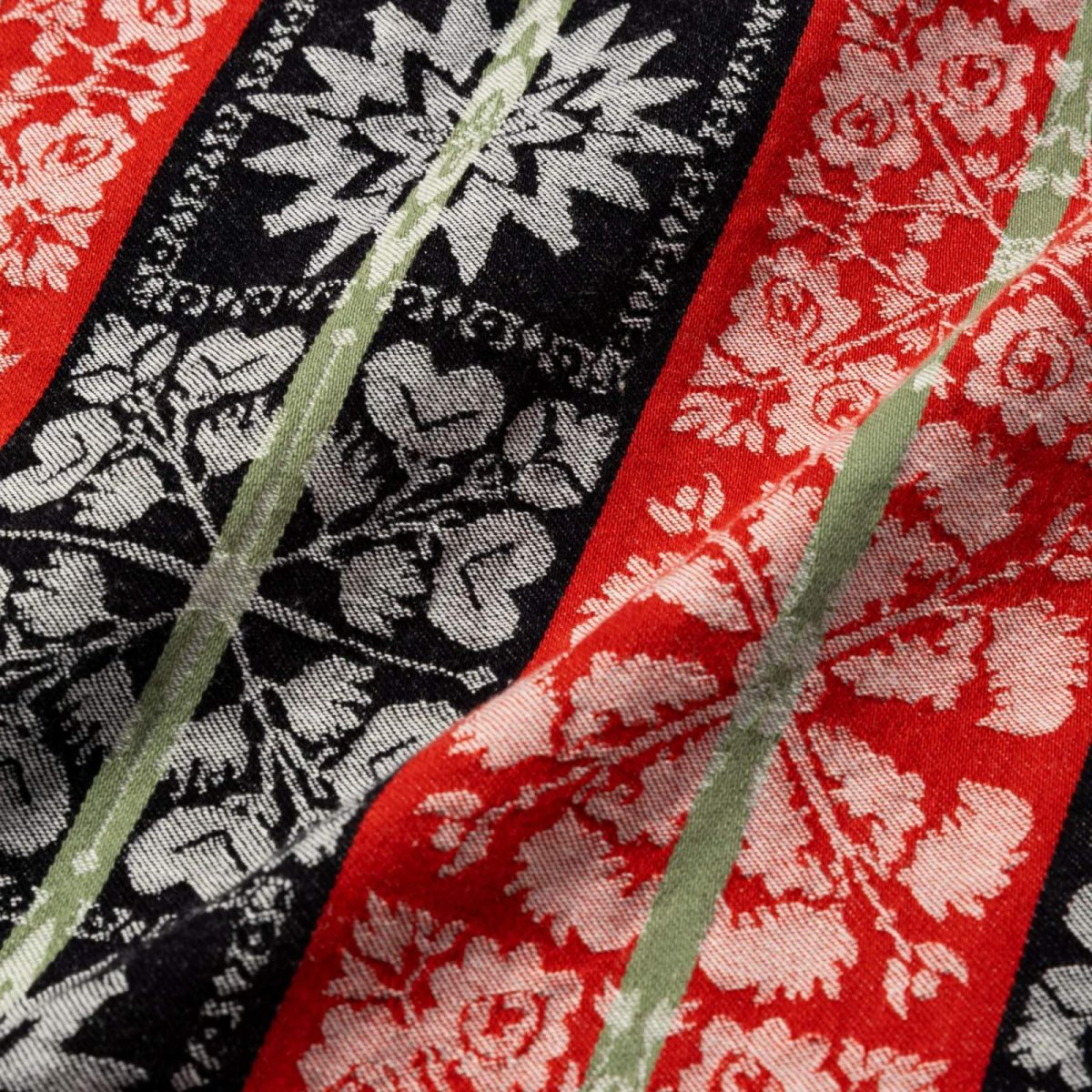 画像9: CALEE  JACQUARD SWINGTOP (9)