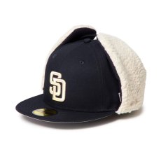 画像1: NEW ERA  59FIFTY Dog Ear ドッグイヤー サンディエゴ・パドレス ネイビー (1)