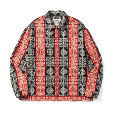 画像1: CALEE  JACQUARD SWINGTOP (1)