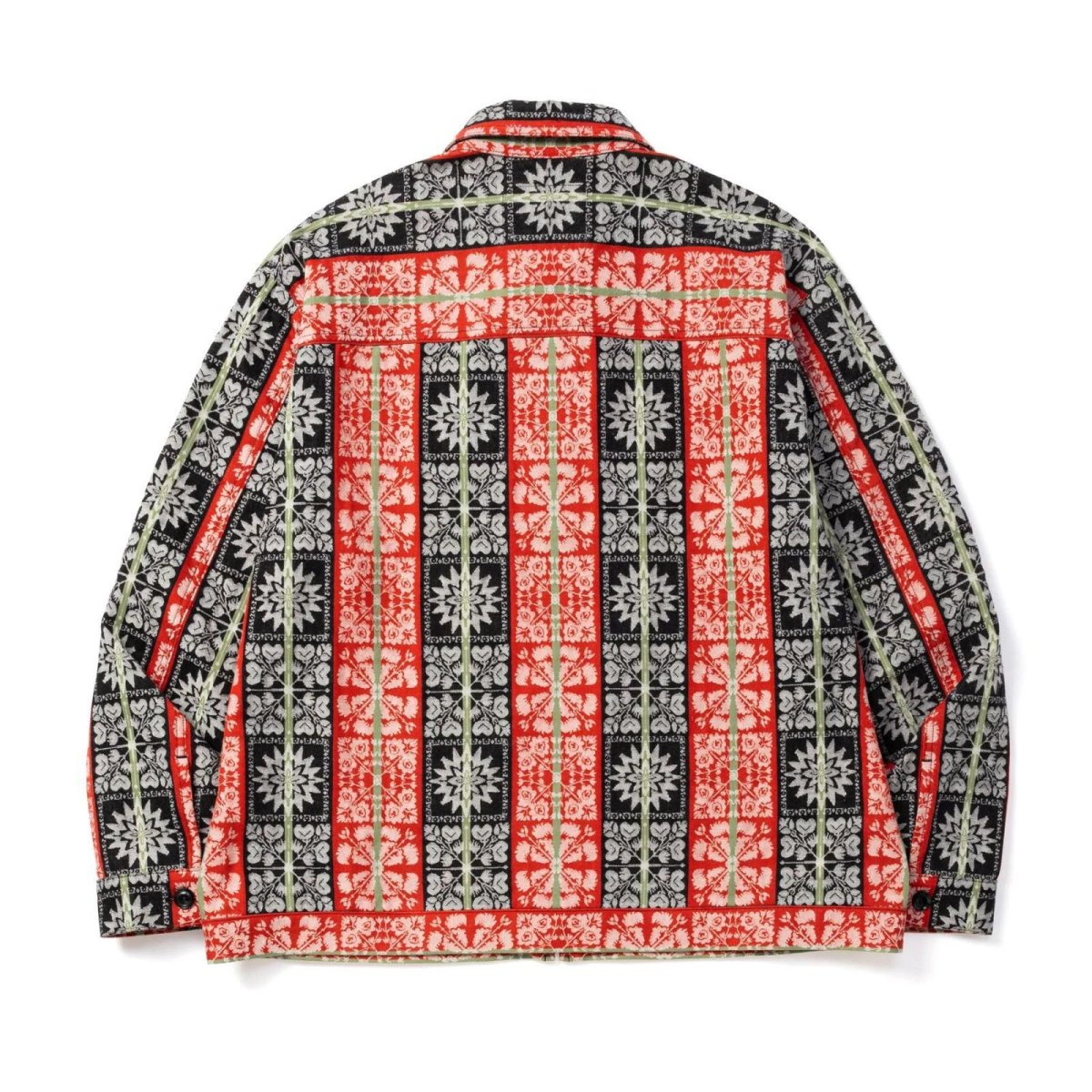 画像2: CALEE  JACQUARD SWINGTOP (2)