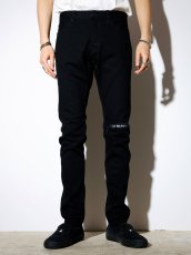 画像3: MINEDENIM  Black STR Denim S.Slim Jeans KST (3)