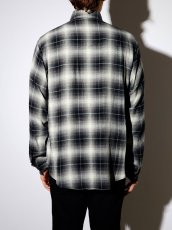 画像4: MINEDENIM  R.Flannel Ombre Western Shirt Western Shirt (4)