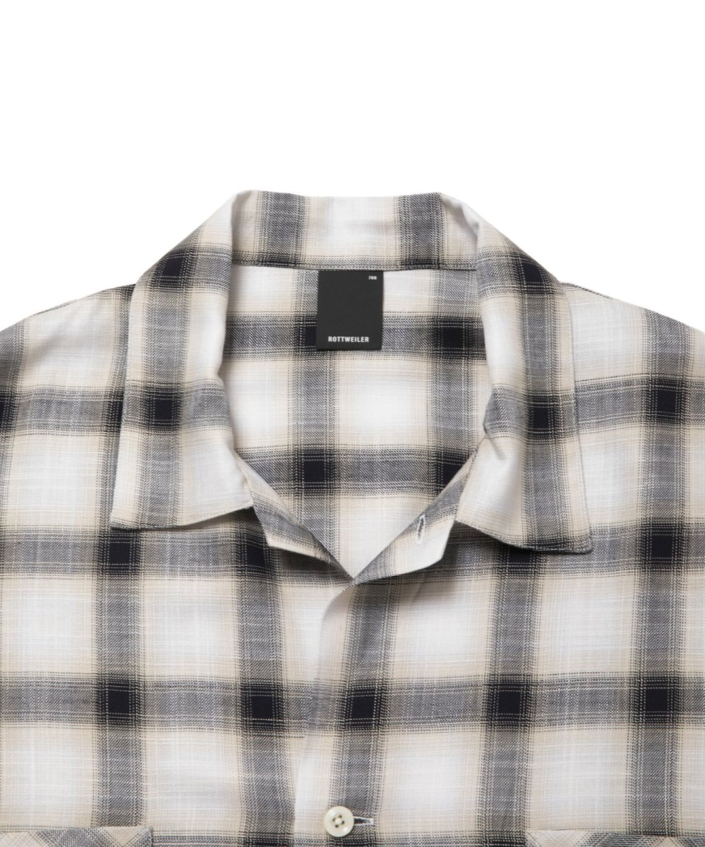 画像9: ROTTWEILER 【先行予約】R9 OMBRE CHECK SHIRT (9)