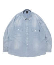 画像1: ROTTWEILER 【先行予約】R9 CHAMBRAY SHIRT (1)