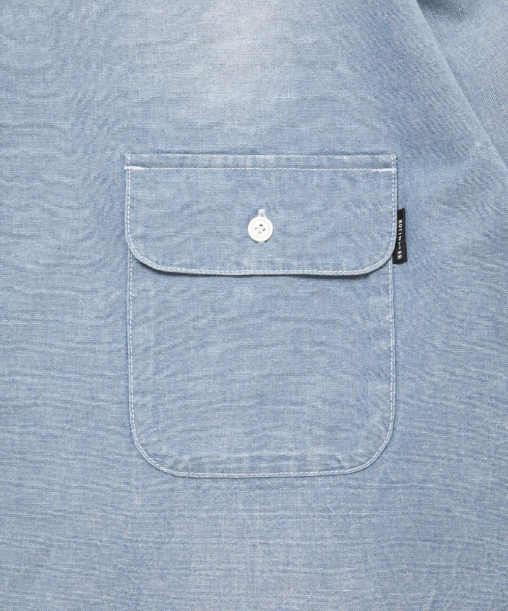 画像5: ROTTWEILER 【先行予約】R9 CHAMBRAY SHIRT (5)