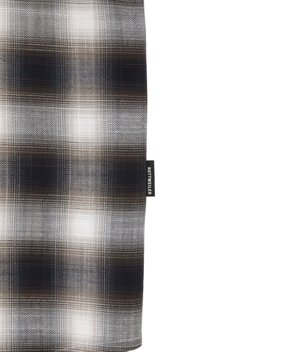 画像5: ROTTWEILER 【先行予約】R9 OMBRE CHECK SHIRT (5)