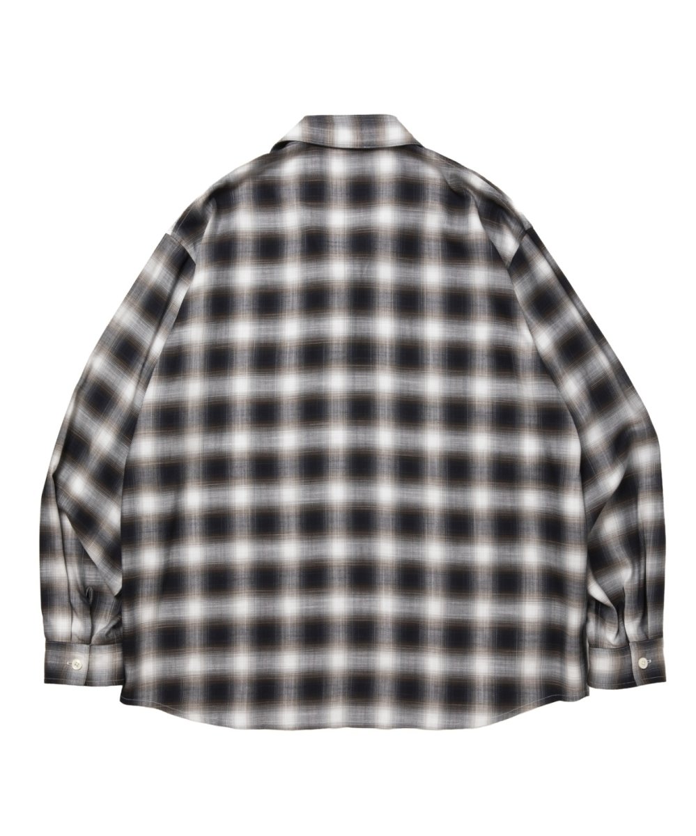 画像2: ROTTWEILER 【先行予約】R9 OMBRE CHECK SHIRT (2)