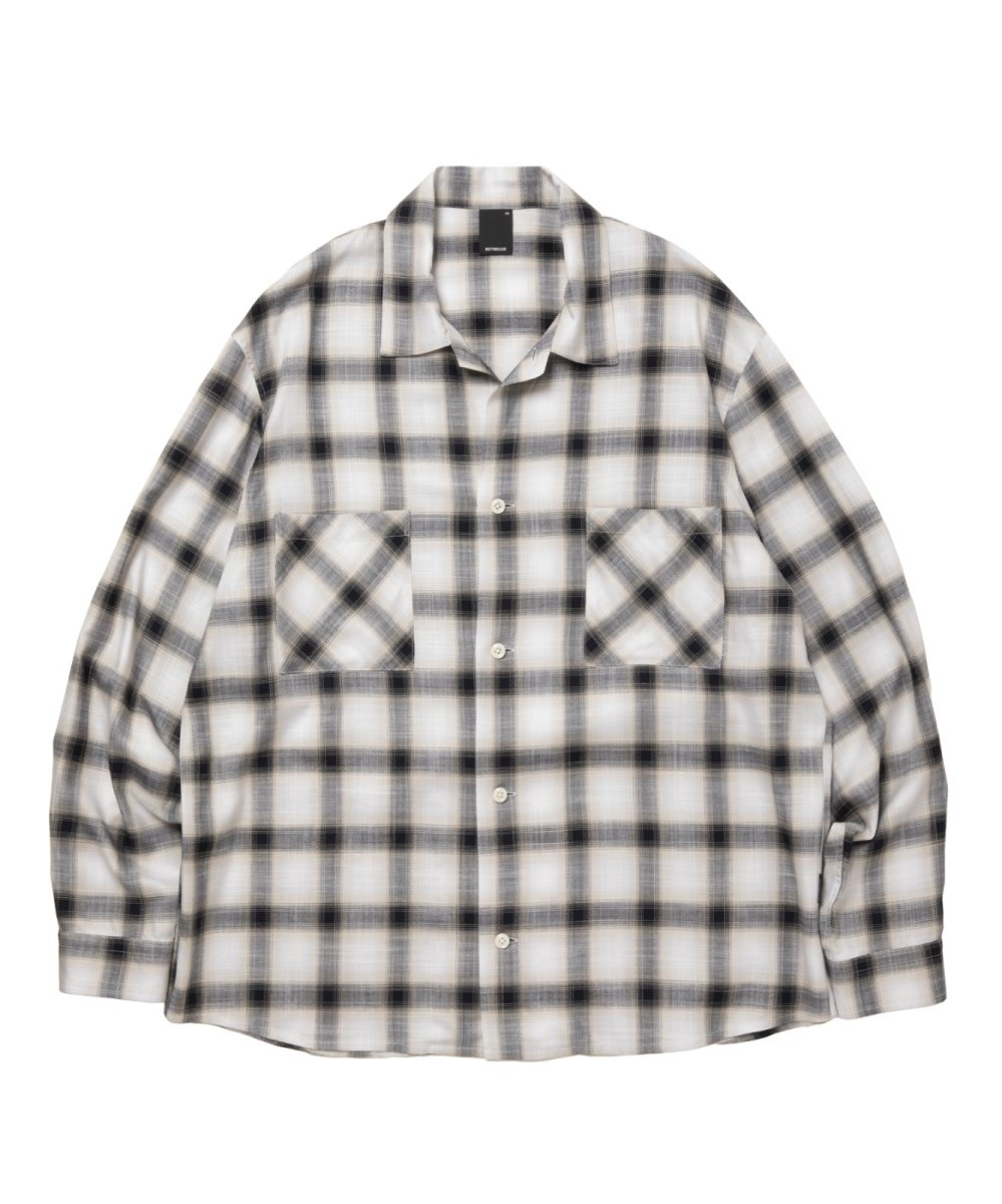 画像6: ROTTWEILER 【先行予約】R9 OMBRE CHECK SHIRT (6)