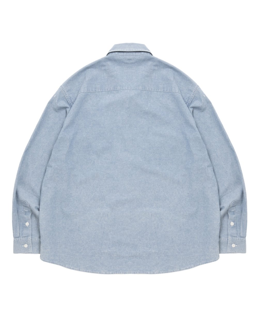 画像2: ROTTWEILER 【先行予約】R9 CHAMBRAY SHIRT (2)