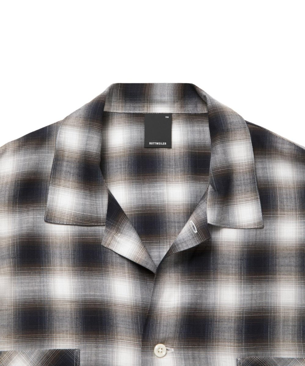画像4: ROTTWEILER 【先行予約】R9 OMBRE CHECK SHIRT (4)