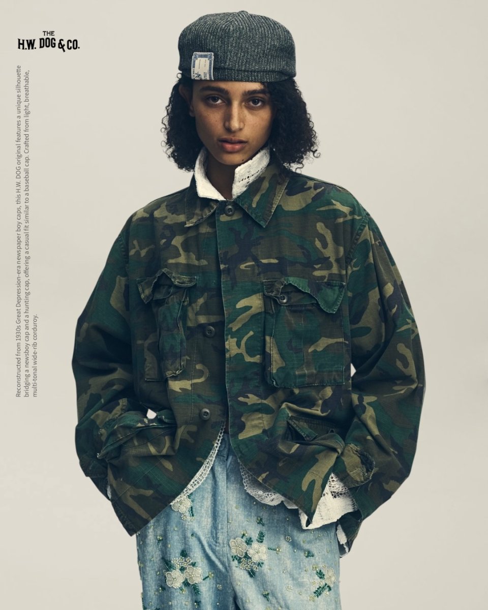 画像2: THE H.W.DOG&CO.  NEWS PAPER BOYS CAP (2)