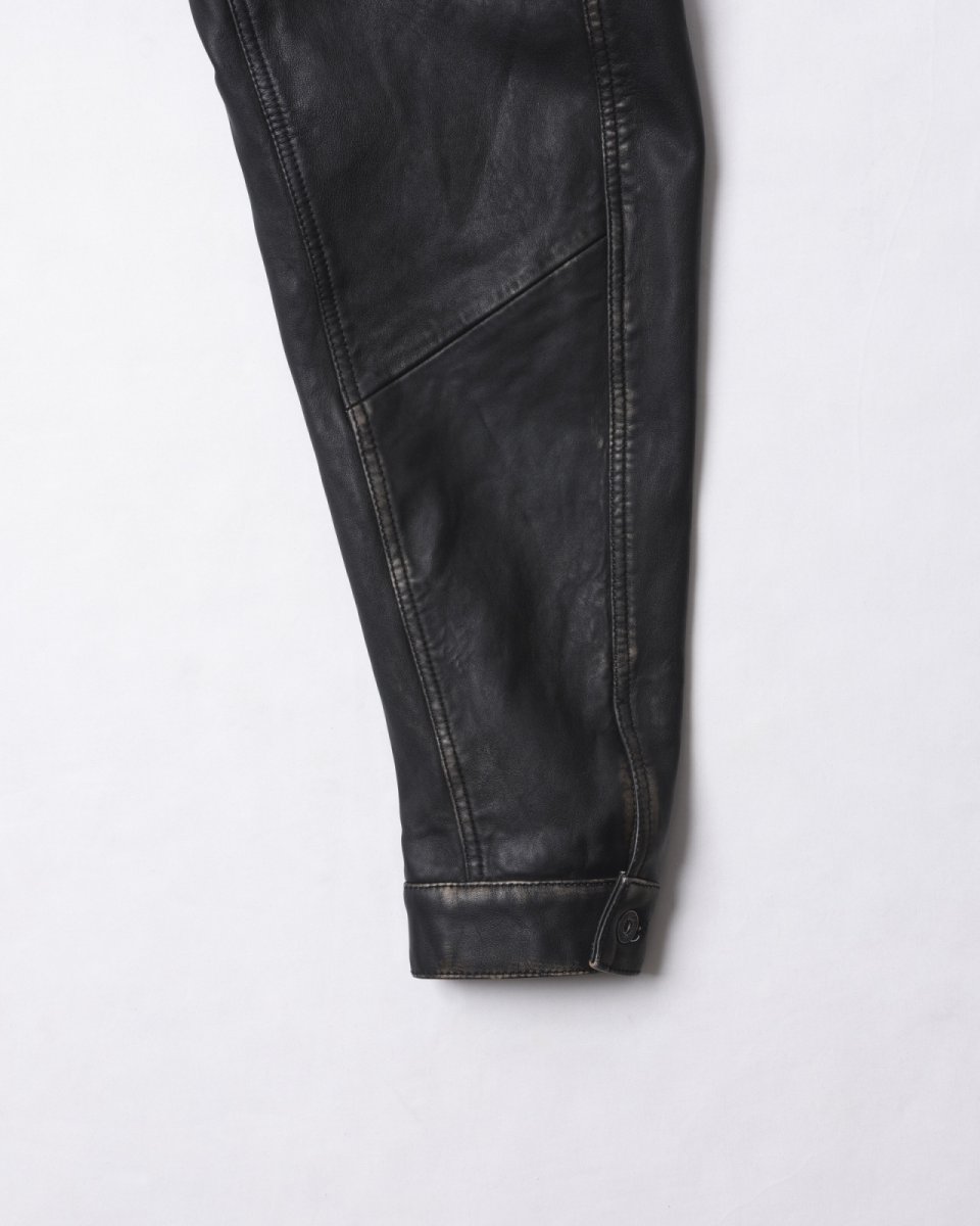 画像11: Liberaiders  WASHED LEATHER JACKET (11)
