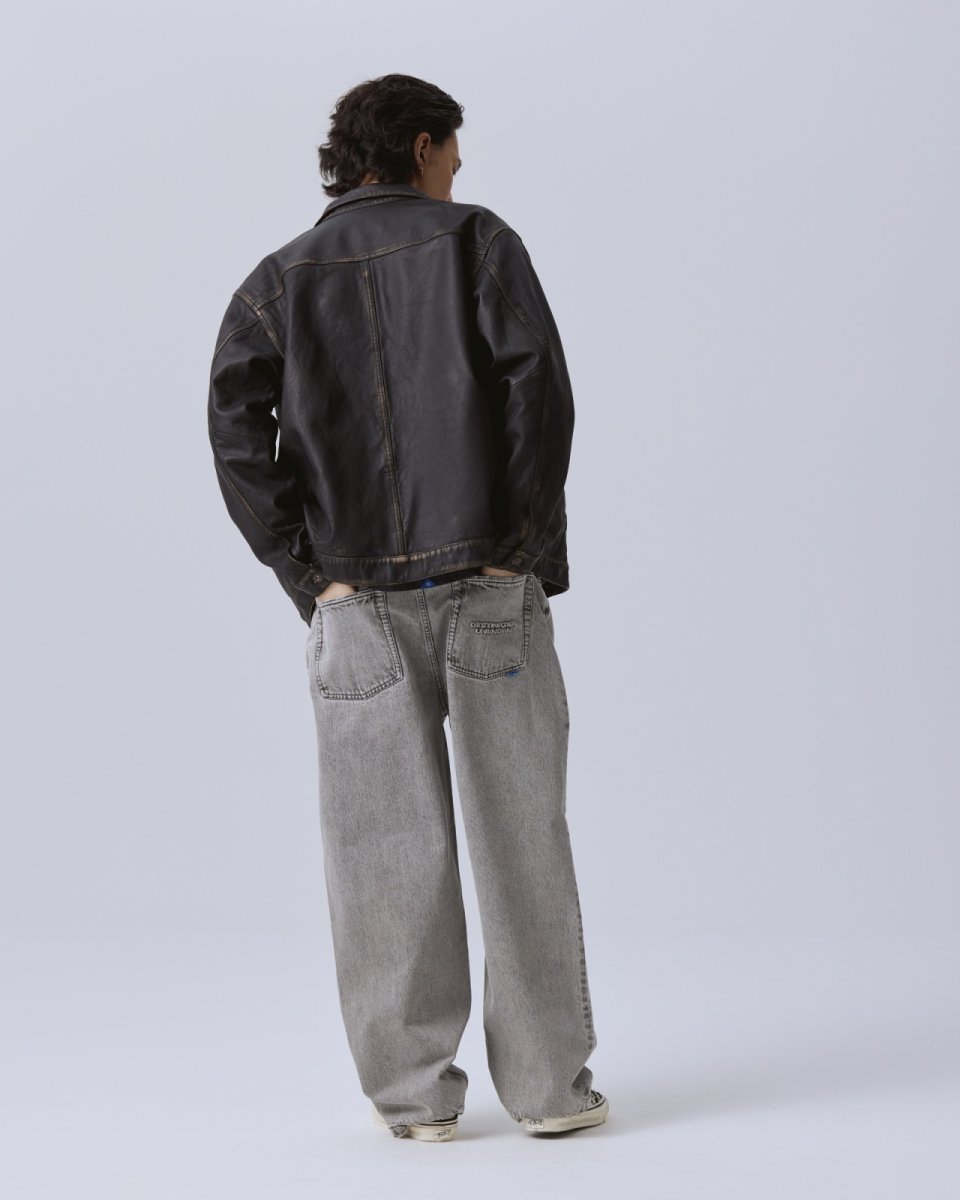 画像23: Liberaiders  WASHED LEATHER JACKET (23)