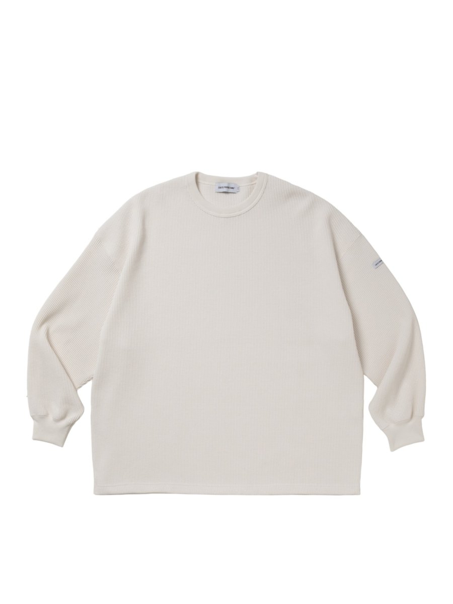画像1: COOTIE PRODUCTIONS   N/C Waﬄe Oversized L/S Tee (1)