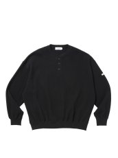画像4: COOTIE PRODUCTIONS   N/C Waﬄe Henley Sweatshirt (4)
