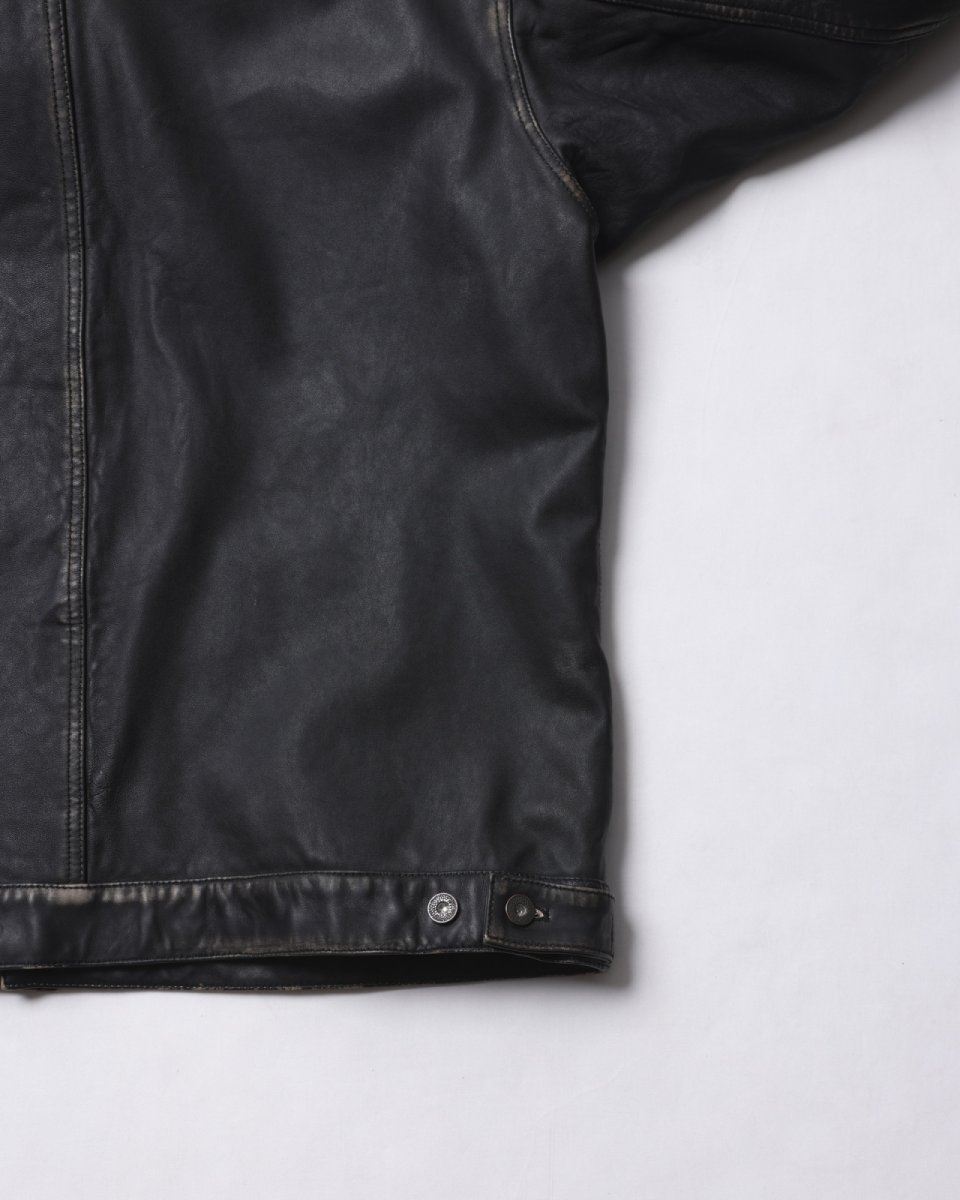 画像12: Liberaiders  WASHED LEATHER JACKET (12)