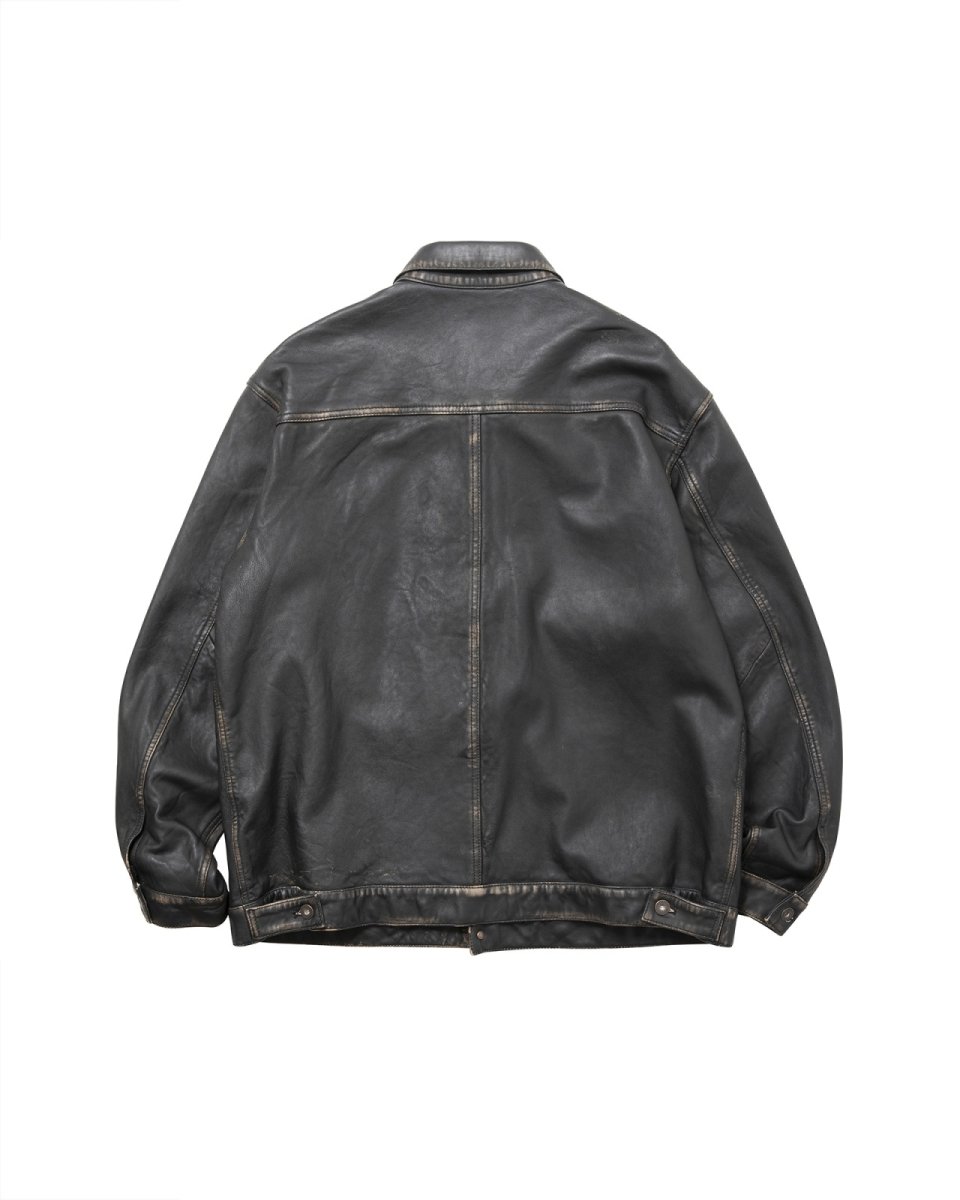 画像3: Liberaiders  WASHED LEATHER JACKET (3)
