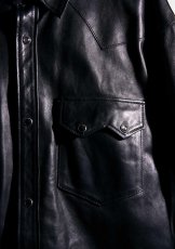 画像4: MASSES  HORSE LEATHER SHIRT VINTAGE W (4)