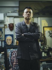 画像2: exodus brand  HORIYOSHI III TAKA L/S HAWAIIAN SHIRT (2)