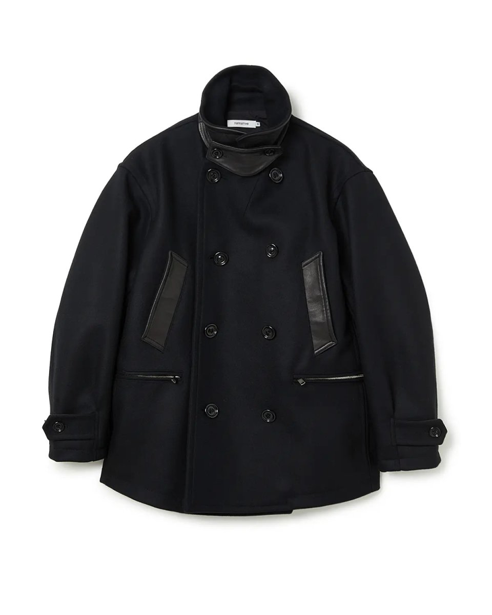 画像2: nonnative  MARINER COAT WOOL DOUBLE MELTON WITH WINDSTOPPER® (2)
