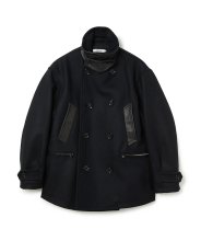 画像2: nonnative  MARINER COAT WOOL DOUBLE MELTON WITH WINDSTOPPER® (2)