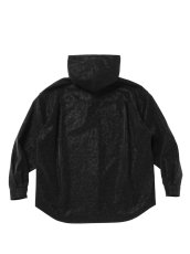 画像2: COOTIE PRODUCTIONS   Faux Leather Hooded Shirt (2)