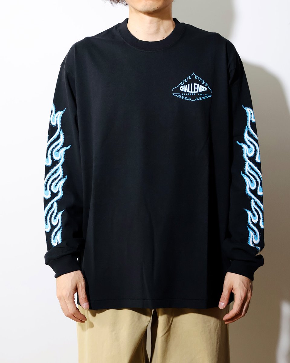 画像3: CHALLENGER  L/S FLAME TEE (3)