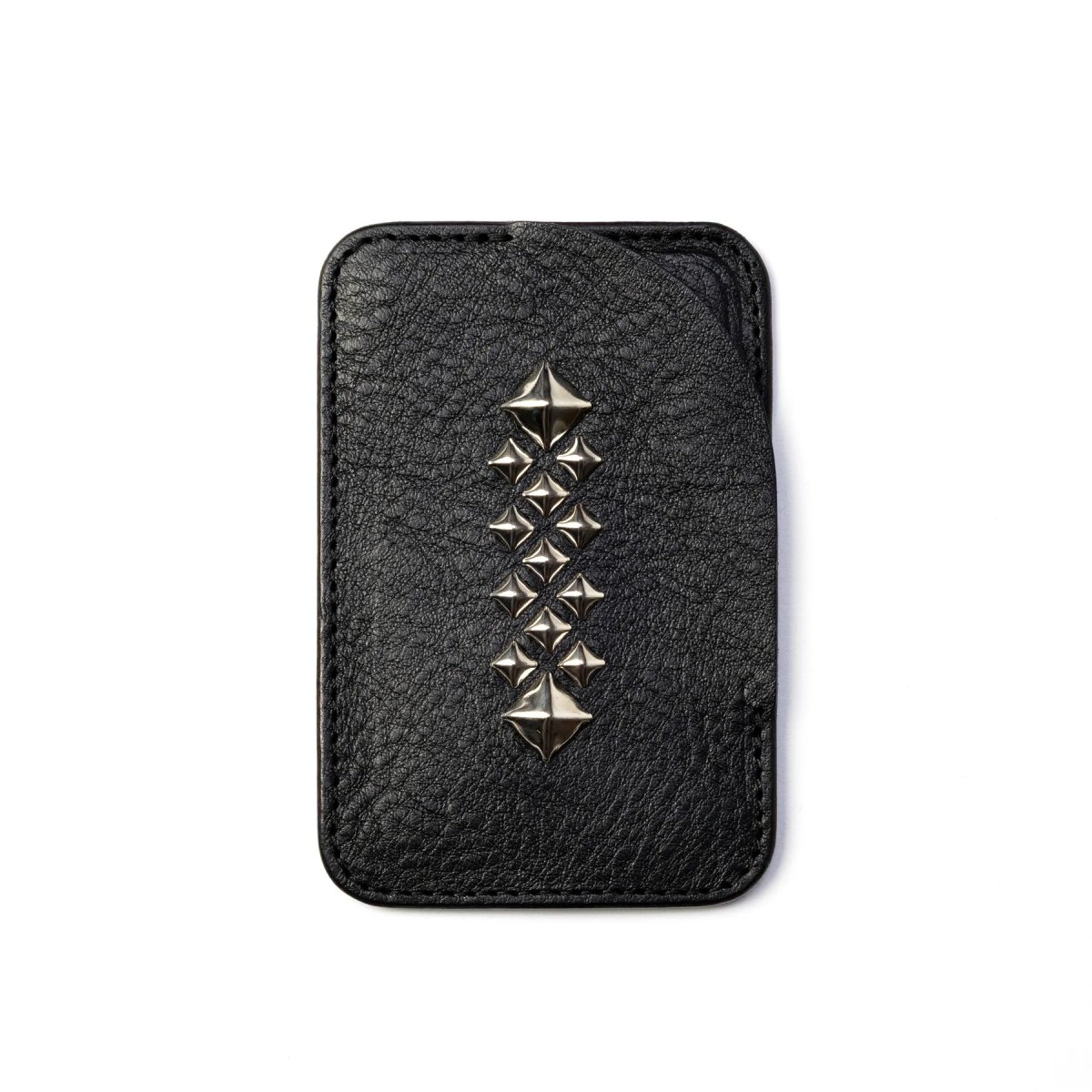 画像1: CALEE  STUDS LEATHER CARD CASE ＜Magsafe＞ (1)