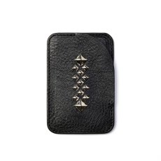 画像1: CALEE  STUDS LEATHER CARD CASE ＜Magsafe＞ (1)